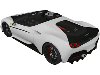 Ferrari J50 (2017) 3D Model