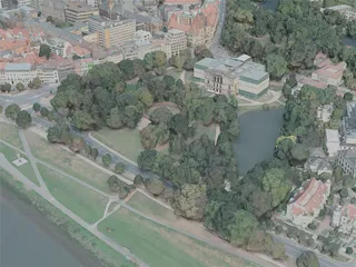 Bremen City, Germany (2020) 3D Model