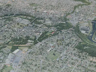 Allentown City, USA (2020) 3D Model