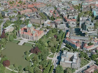 Hanover City, Germany (2020) 3D Model