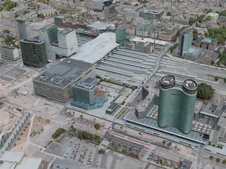 Utrecht City, Netherlands (2020) 3D Model