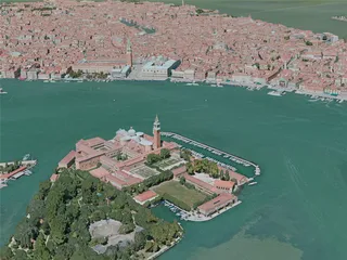 Venice City, Italy (2020) 3D Model