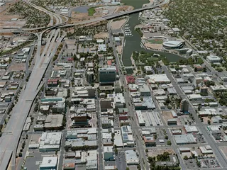 Stockton City, USA (2020) 3D Model