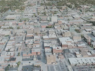 Springfield City, MO, USA (2020) 3D Model