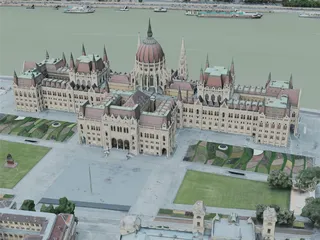 Budapest City, Hungary (2020) 3D Model
