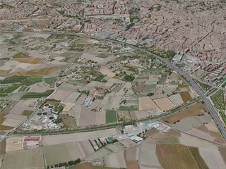 Granada City, Spain (2020) 3D Model