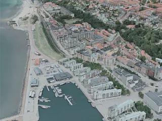 Helsingborg City, Sweden (2020) 3D Model