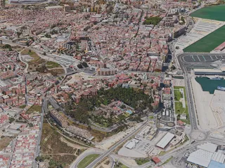 Algeciras City, Spain (2020) 3D Model