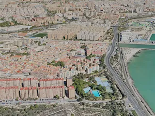 Alicante City, Spain (2020) 3D Model