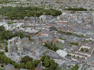 Cork City, Ireland (2020) 3D Model