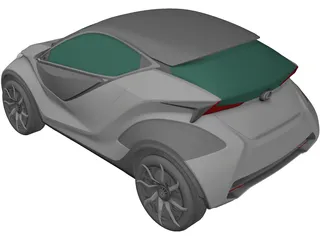 Lexus LF-SA Concept 3D Model