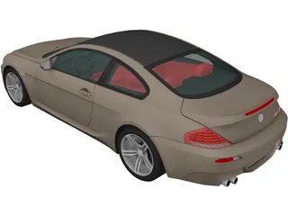 BMW M6 (2010) 3D Model