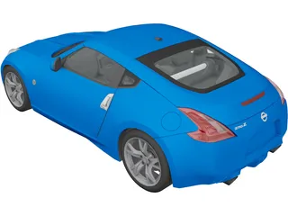 Nissan 370Z (2009) 3D Model