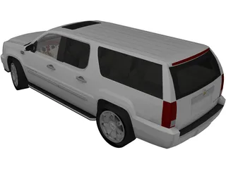 Cadillac Escalade ESV (2008) 3D Model