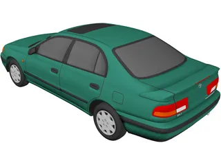 Toyota Carina E (1996) 3D Model