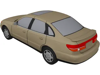 Saturn LS (2000) 3D Model