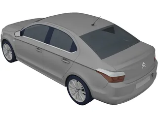 Citroen C-Elysee (2013) 3D Model
