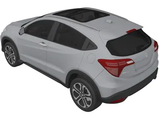 Honda HR-V (2016) 3D Model