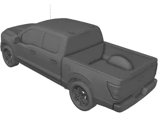 Ford F-150 (2021) 3D Model