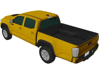 Toyota Tacoma Double Cab  (2017) 3D Model