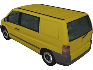 Mercedes-Benz Vito (1996) 3D Model