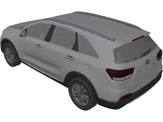 Kia Sorento (2014) 3D Model