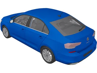 Volkswagen Polo (2020) 3D Model