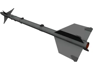 AIM-9L 3D Model