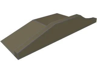 Ramp for Skeating 3D Model