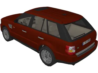 Range Rover Sport 3D Model