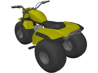 Tricycle 3D Model