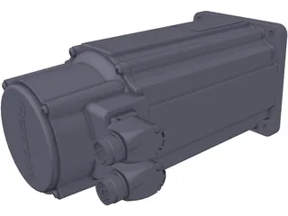 Bosch Rexroth Servo 3D Model