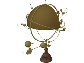 Globe 3D Model