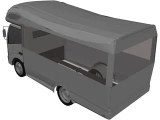 Camper Van 3D Model