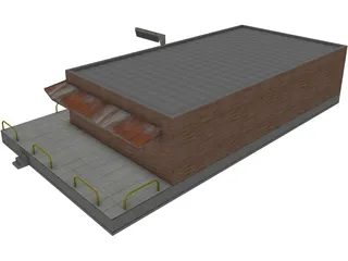 Depot Station 3D Model