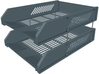 Paper Tray 3D Model