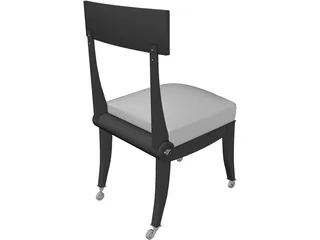 Retro Chair 3D Model