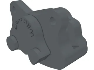 Brake Caliper Wilwood 3D Model