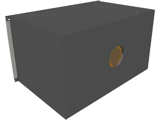 Microwave Gaggenau 3D Model