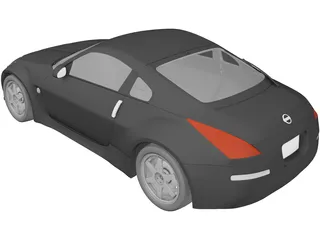 Nissan 350Z 3D Model