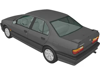 Nissan Primera (1990) 3D Model