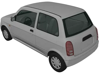 Daihatsu Mira (1998) 3D Model