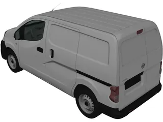 Nissan NV200 (2010) 3D Model