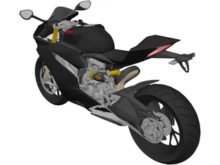 Ducati 1199 Panagale 3D Model