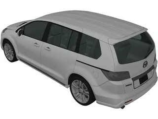 Mazda MPV (2010) 3D Model