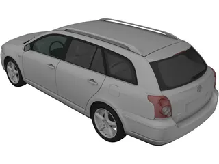 Toyota Avensis Wagon (2006) 3D Model