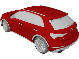 Audi RS Q3 (2020) 3D Model