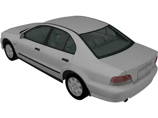 Mitsubishi Galant (1996) 3D Model