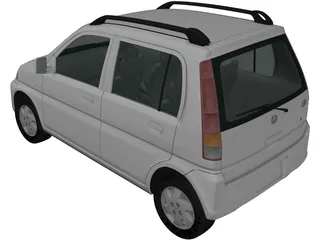Honda Life (1997) 3D Model
