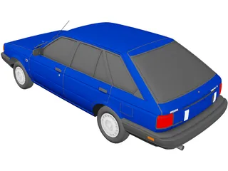 Nissan Tsuru II (1987) 3D Model